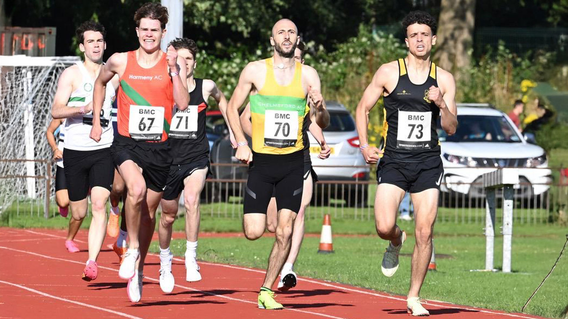 Preparing one of my guys for a season over 800m